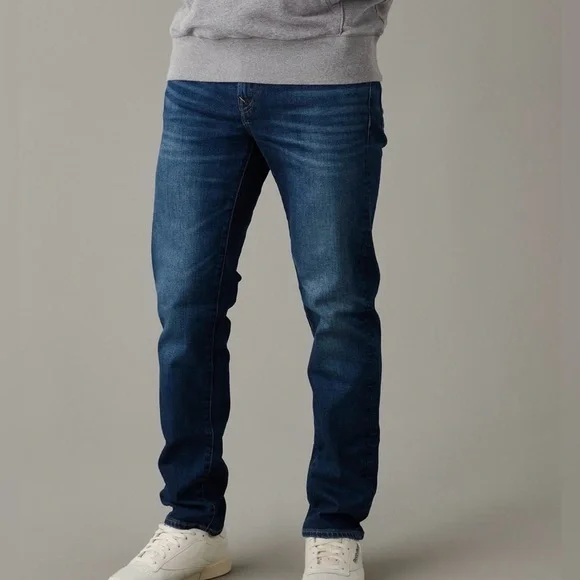 American Eagle Next Level Airflex stretch denim slim cut jeans 30x32 - Picture 1 of 9